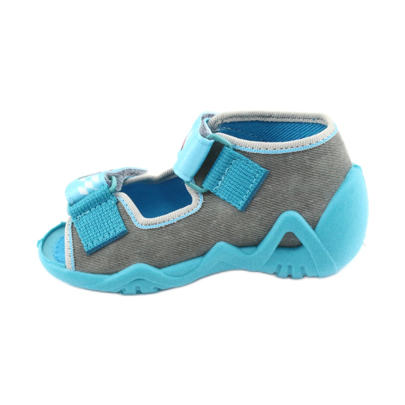 Befado children's shoes 250P085 red blue grey 2