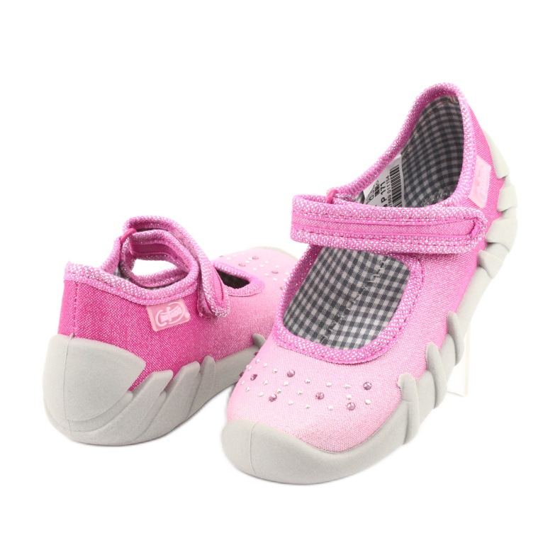 Befado children's shoes 109P171 pink grey 4