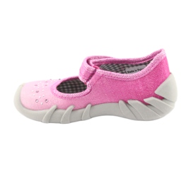 Befado children's shoes 109P171 pink grey 2