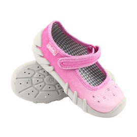 Befado children's shoes 109P171 pink grey 3