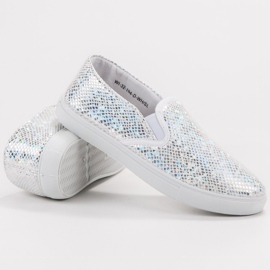 SHELOVET Fashionable Slip On Sneakers grey 1