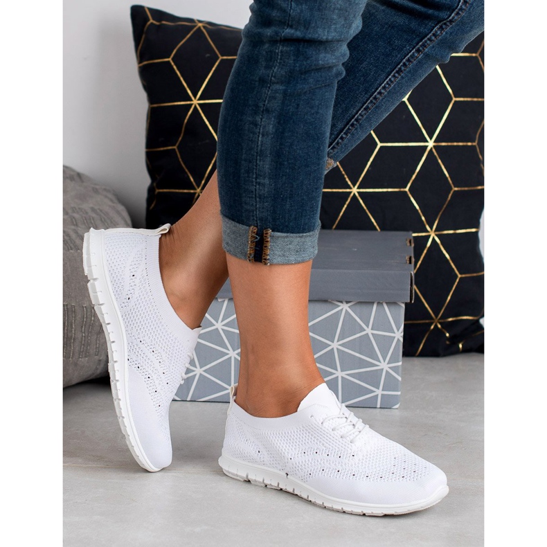 SHELOVET Textile Sport Shoes white 1 SHELOVET Textile Sport Shoes white 1