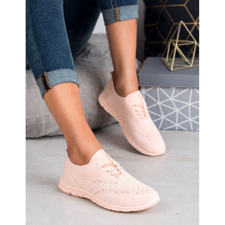 SHELOVET Textile Sport Shoes pink 1 SHELOVET Textile Sport Shoes pink 1