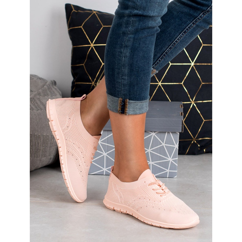 SHELOVET Textile Sport Shoes pink 2 SHELOVET Textile Sport Shoes pink 2