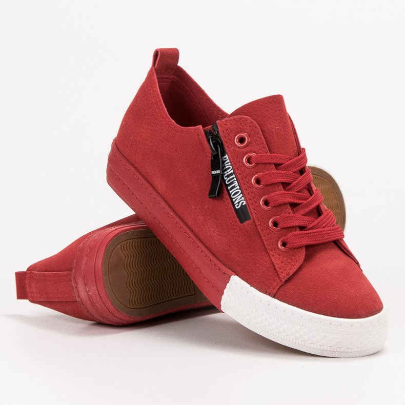 SHELOVET Red Sneakers 1