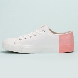 SHELOVET Sneakers With Eco Leather white 1