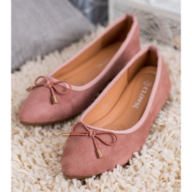 Clowse Ballerina In Spitz pink 1