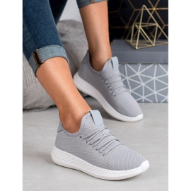 SHELOVET Gray Sport Shoes grey 1