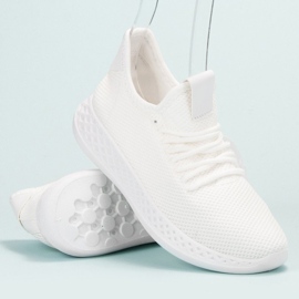 SHELOVET White Sport Shoes 2