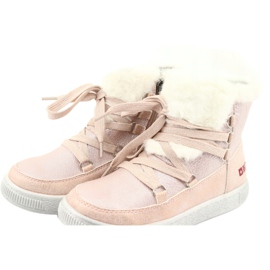 Powder pink boots Big Star 374080 yellow 5