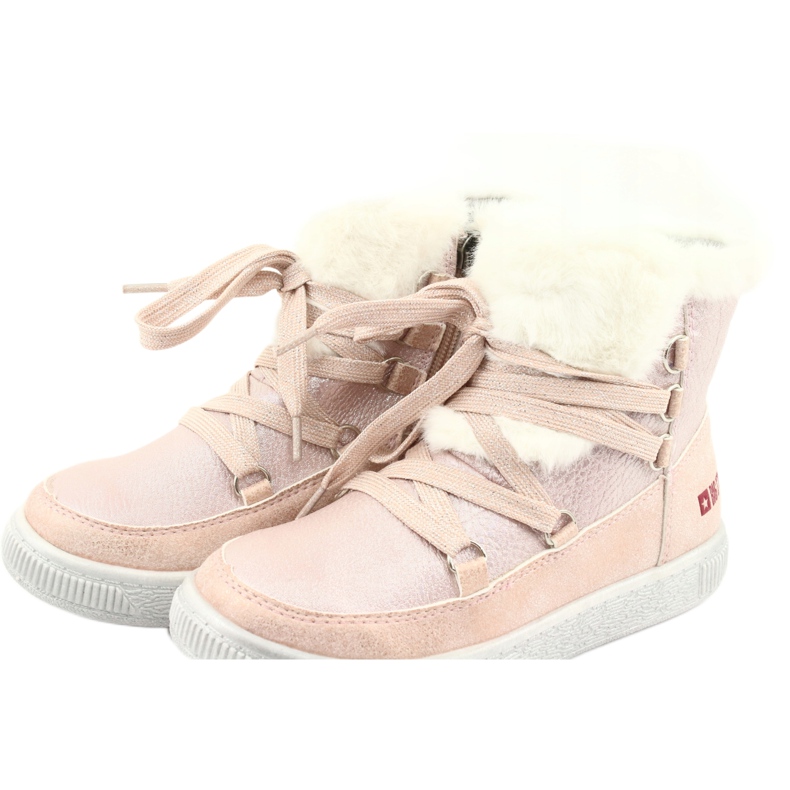 Powder pink boots Big Star 374080 yellow 5