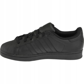 Adidas Superstar J Foundation Jr B25724 shoes black 1