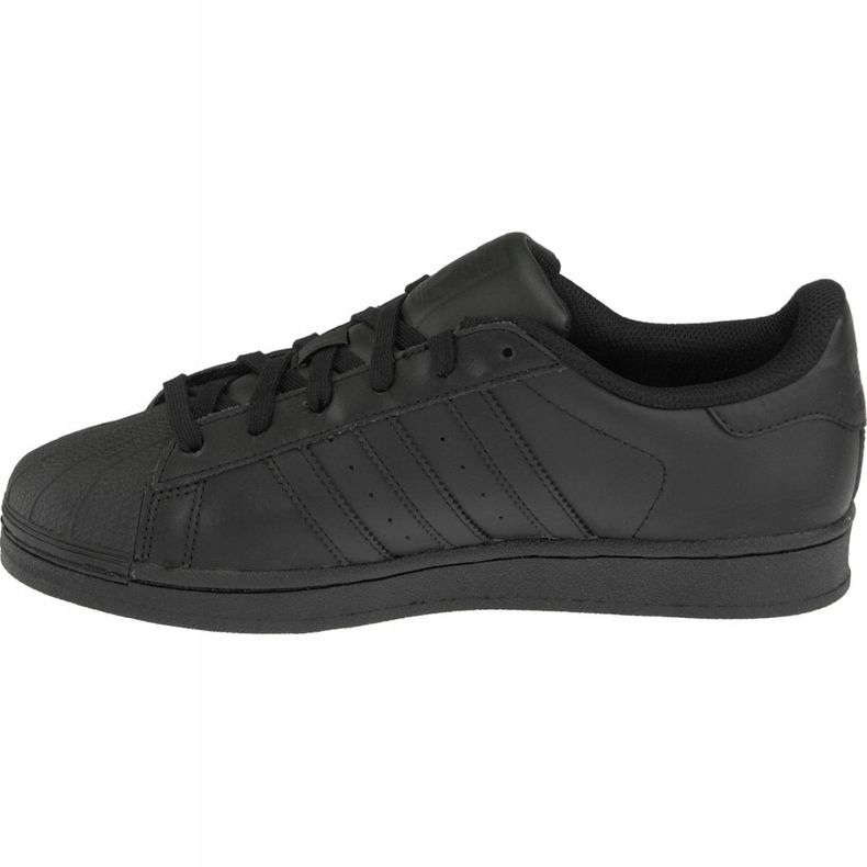 Adidas Superstar J Foundation Jr B25724 shoes black 1
