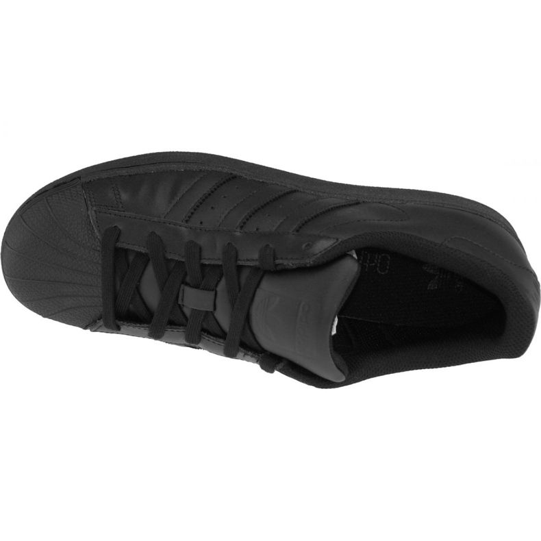 Adidas Superstar J Foundation Jr B25724 shoes black 2