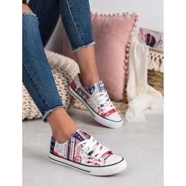 SHELOVET Sneakers With Pattern multicolored 1