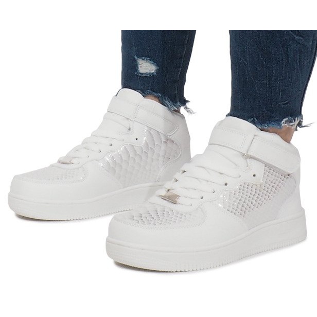 White High Force One Sneakers multicolored 1