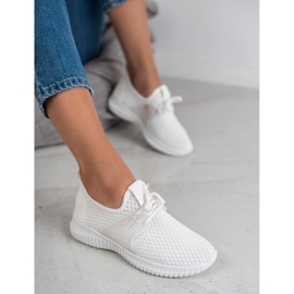 SHELOVET Textile Sport Shoes white 2 SHELOVET Textile Sport Shoes white 2