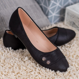 Small Swan Ballerina With Glitter black 1