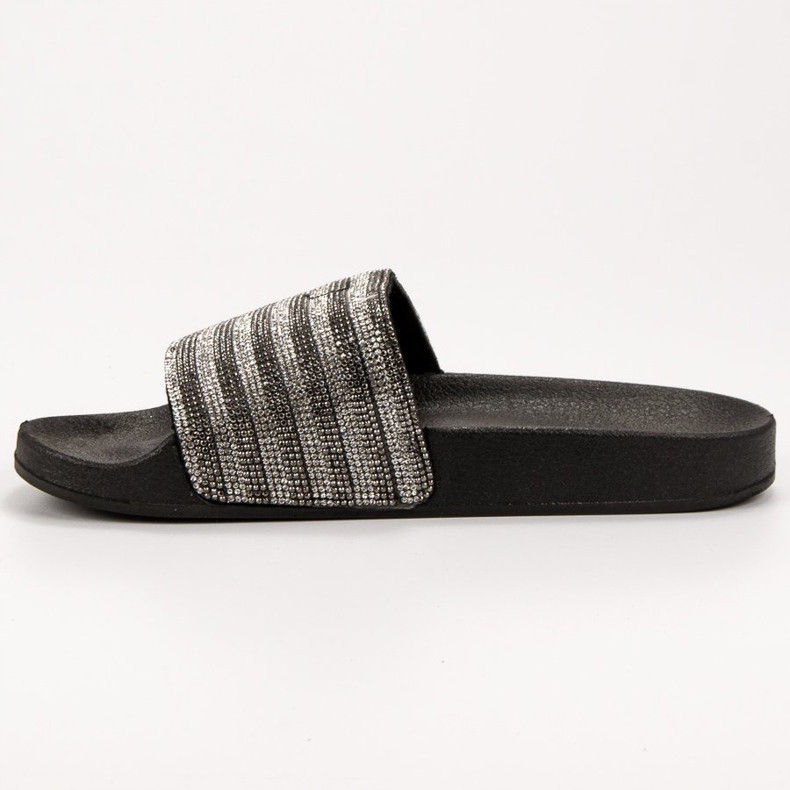 SHELOVET Rubber Slippers black grey 1 SHELOVET Rubber Slippers black grey 1