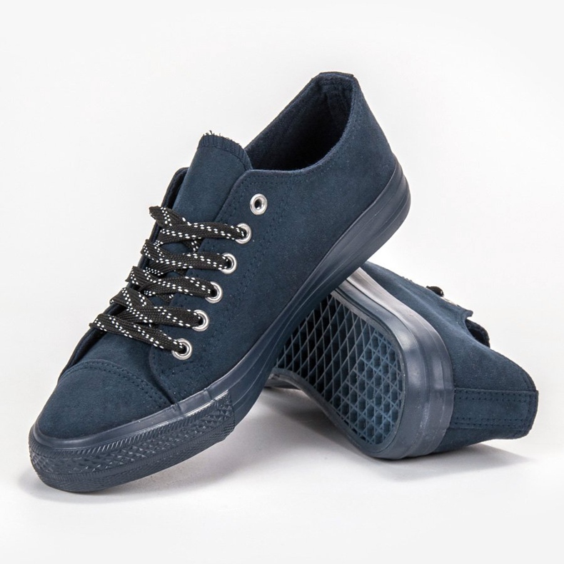 McKey Comfortable Navy Blue Sneakers 1