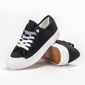 SHELOVET Black Sneakers 1