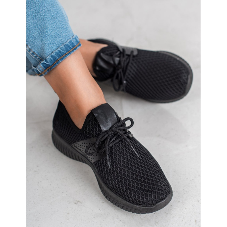 SHELOVET Textile Sport Shoes black 1 SHELOVET Textile Sport Shoes black 1