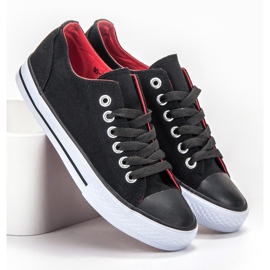 SHELOVET Classic Black Sneakers 1 SHELOVET Classic Black Sneakers 1