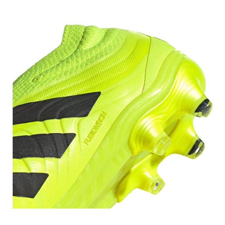 Adidas Copa 19+ Fg M F35515 football boots yellow yellow 2
