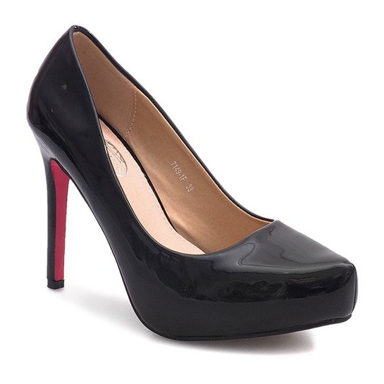 Lacquered Pins on the Platform 7149-F Black 1