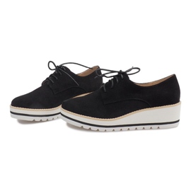 Jazz Shoes On A Wedge LM-029 Black 1