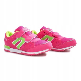 Liliane velcro sports sneakers pink 1