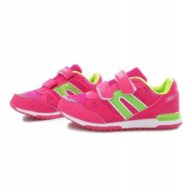 Liliane velcro sports sneakers pink 2
