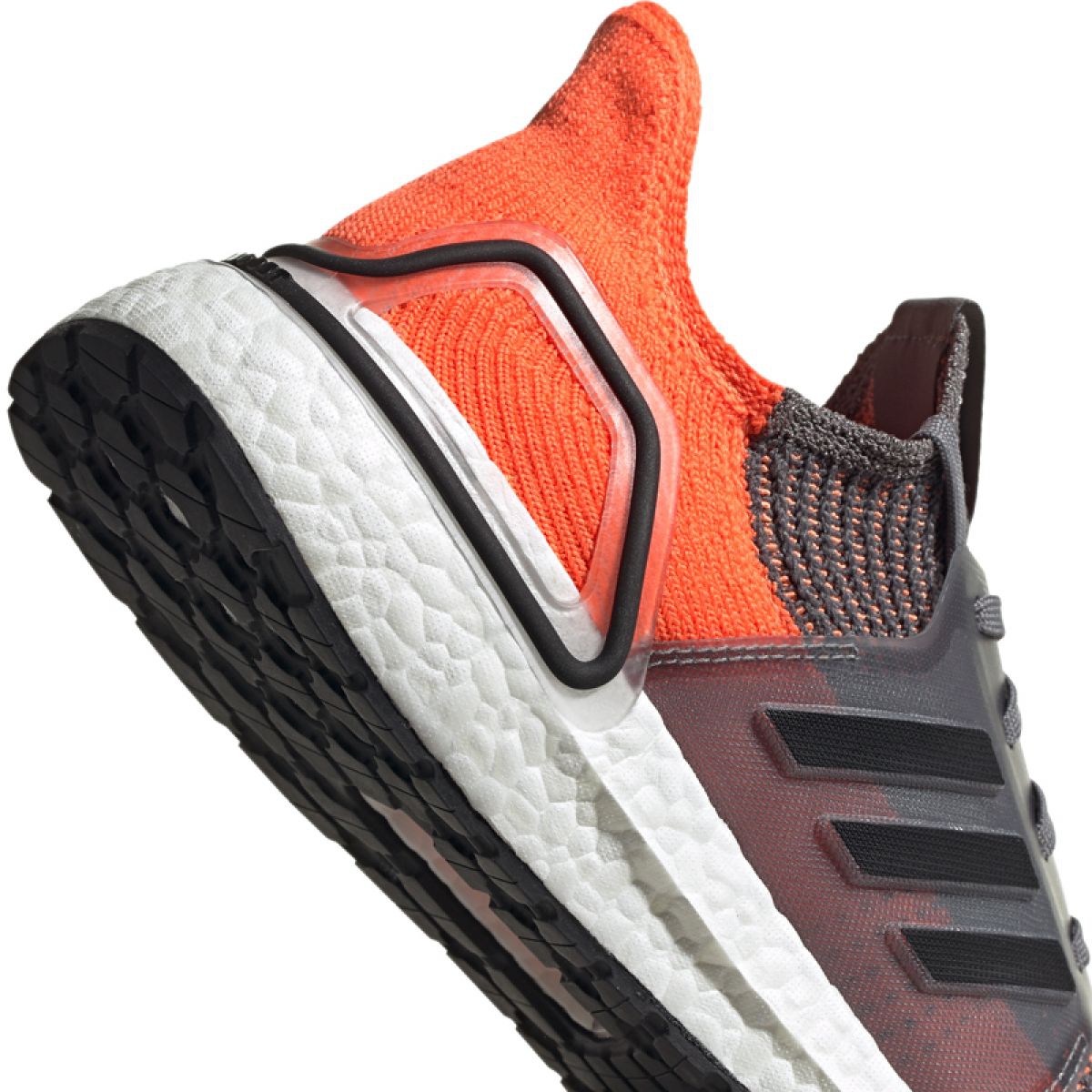 Adidas Ultraboost 19 M running shoes - Orange/Grey Adidas Ultraboost 19 M running shoes - Orange/Grey