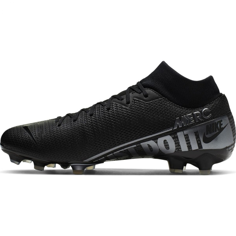 Nike Mercurial Superfly 7 Academy FG / MG M AT7946-001 football shoe black black 2 Nike Mercurial Superfly 7 Academy FG / MG M AT7946-001 football shoe black black 2