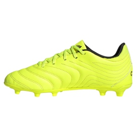 Adidas Copa 19.3 Fg Jr F35466 football boots yellow yellow 1