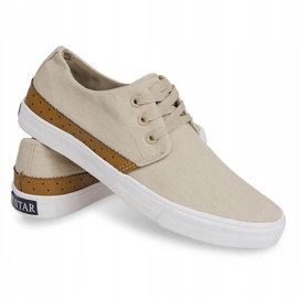 Textile Casual Sneakers Y010 Khaki multicolored 2