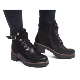 Warm Boots Workers K-4 Black 1