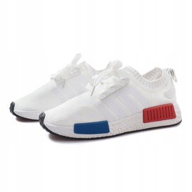 Lydie white sports sneakers 1