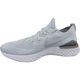 Nike Epic React Flyknit 2 M BQ8928-004 shoe white 1