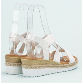 Bello Star Espadrilles Slip On Sandals white 1