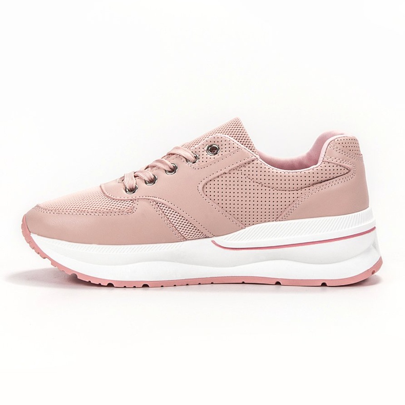SHELOVET Lace-up Sports Shoes pink 1