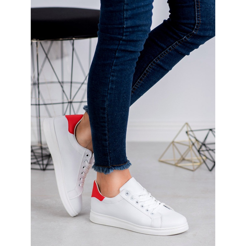 Jumex Fashionable Sports Shoes white 1