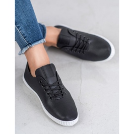 Jumex Eco Leather Sneakers black 1 Jumex Eco Leather Sneakers black 1