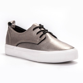 Seastar Eco leather shoes grey 4