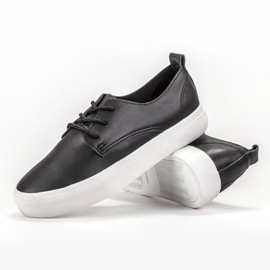 Seastar Eco leather shoes black 2