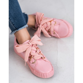 Seastar Pink brogues 2