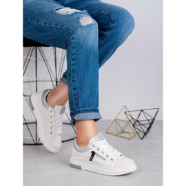 SHELOVET Fashion Sport Shoes white 1 SHELOVET Fashion Sport Shoes white 1