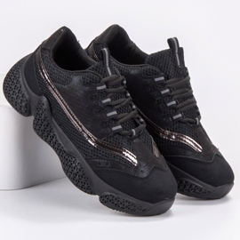 SHELOVET Fashionable Sports Shoes black 1 SHELOVET Fashionable Sports Shoes black 1