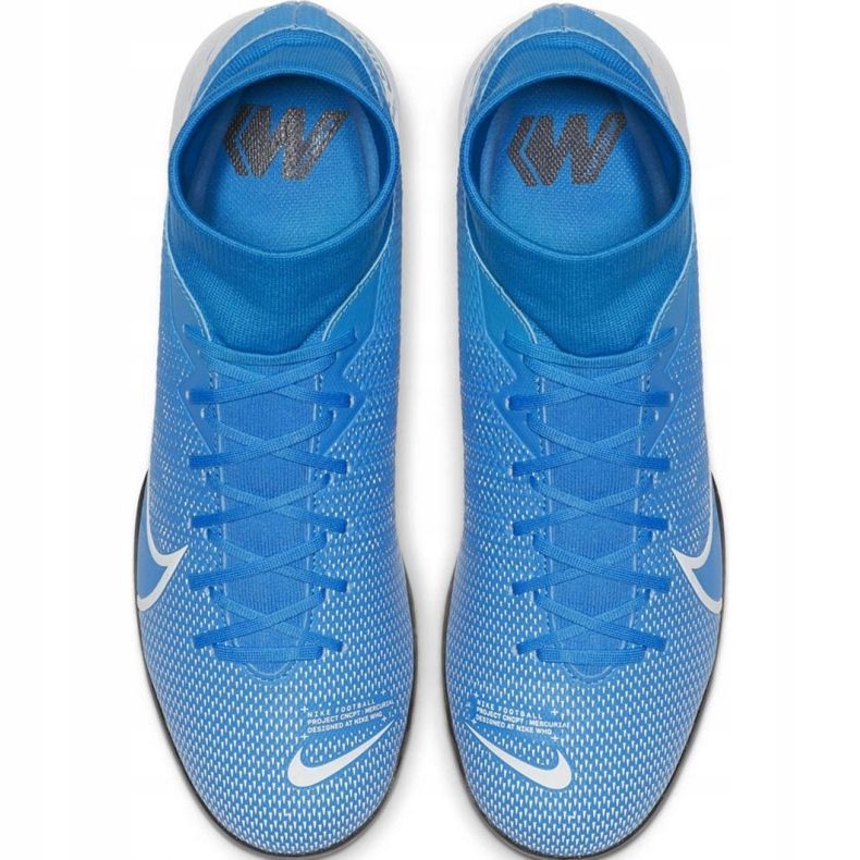 Nike Mercurial Superfly 7 Academy Ic M AT7975 414 soccer shoes blue 1