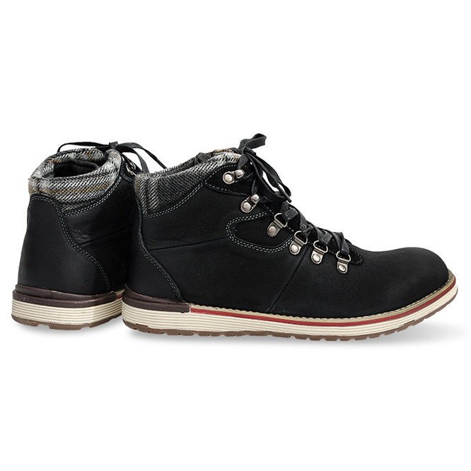 Warm High Boots SH23 Black 1